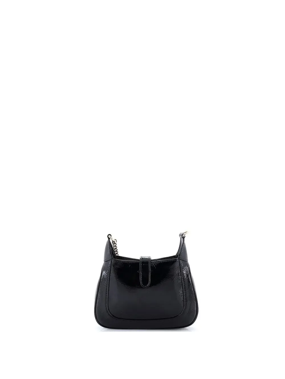 Gucci Jackie Notte Chain Hobo Patent #356612G21B